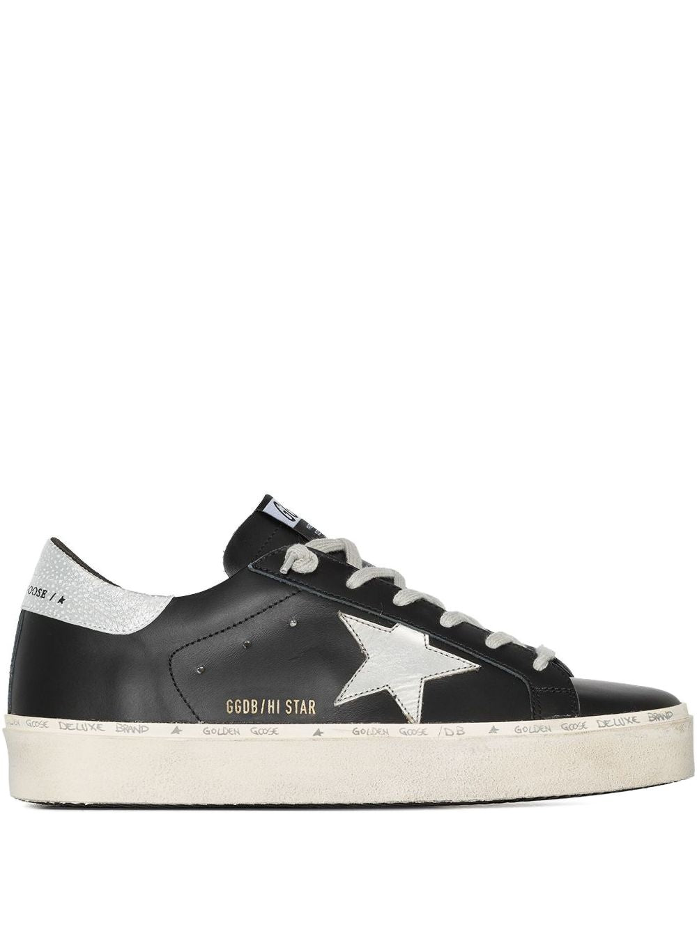 Golden Goose Women Hi Star Leather Sneakers