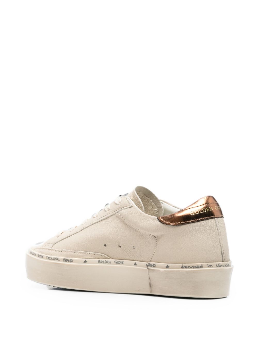 Golden Goose Women Hi Star Leather Sneakers