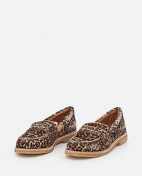 GOLDEN GOOSE Golden Goose Women Jerry Leopard Print Horsy Leather  Loafers