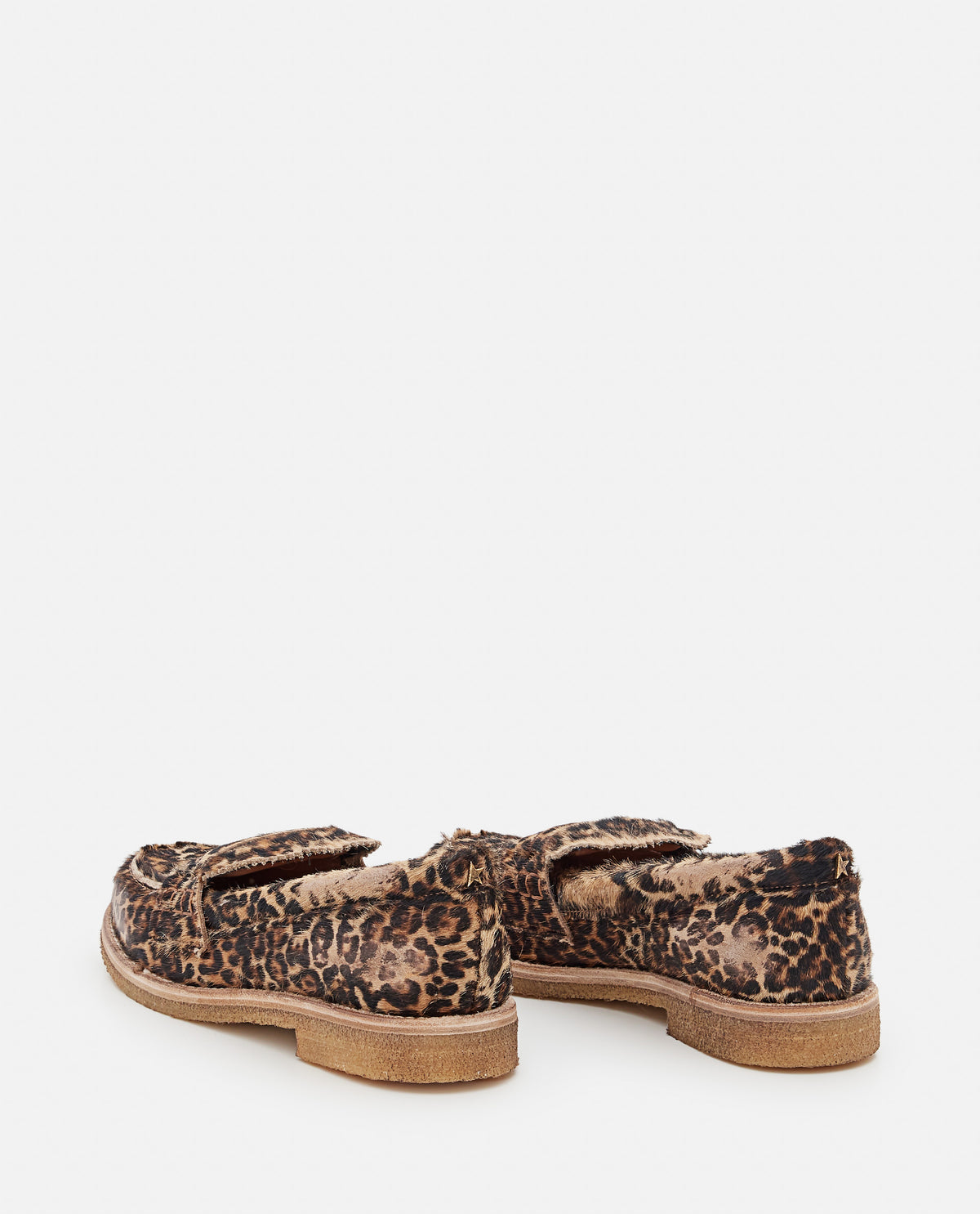 GOLDEN GOOSE Golden Goose Women Jerry Leopard Print Horsy Leather  Loafers