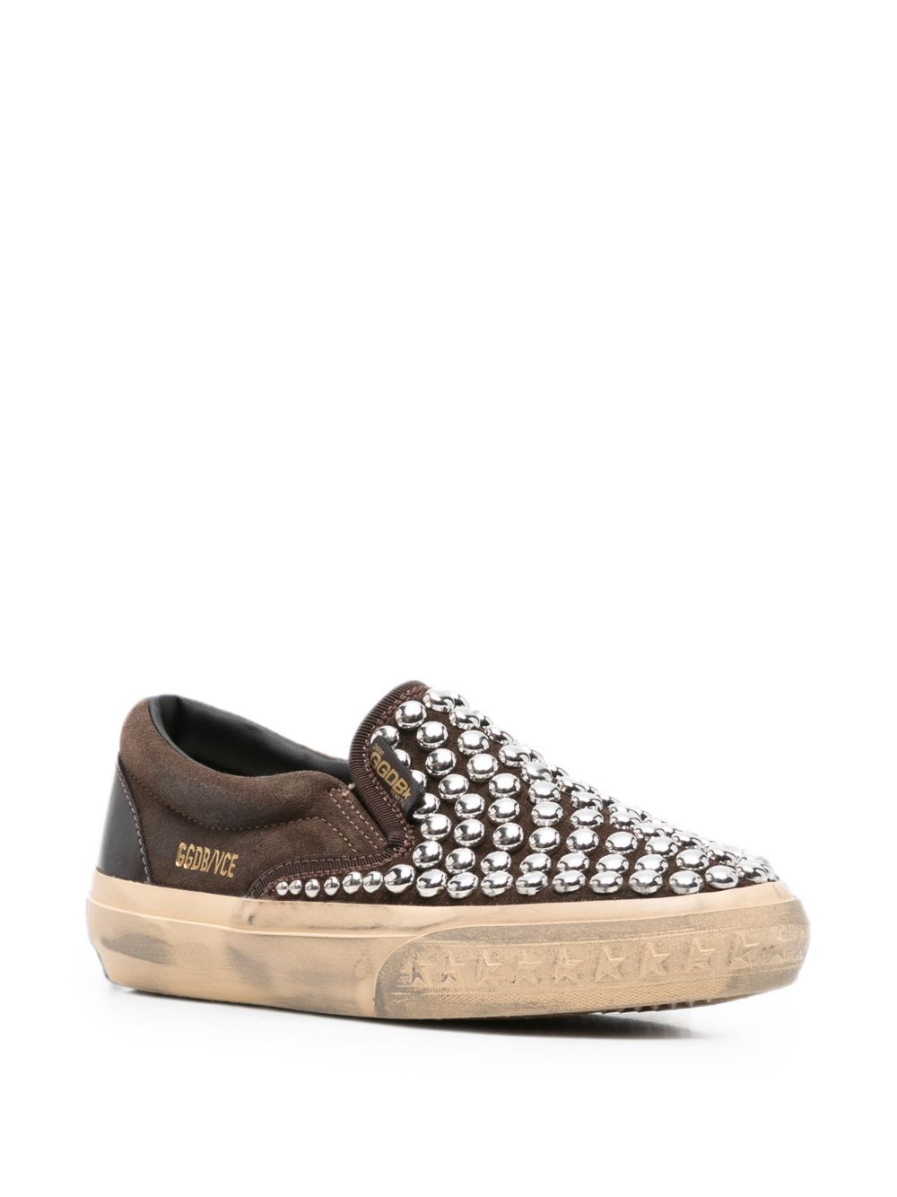 Golden Goose Women Vce Leather Slip On