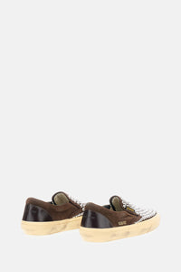 Golden Goose Golden Goose Women Vce Suede Upper With Studs Shiny Leather Spur