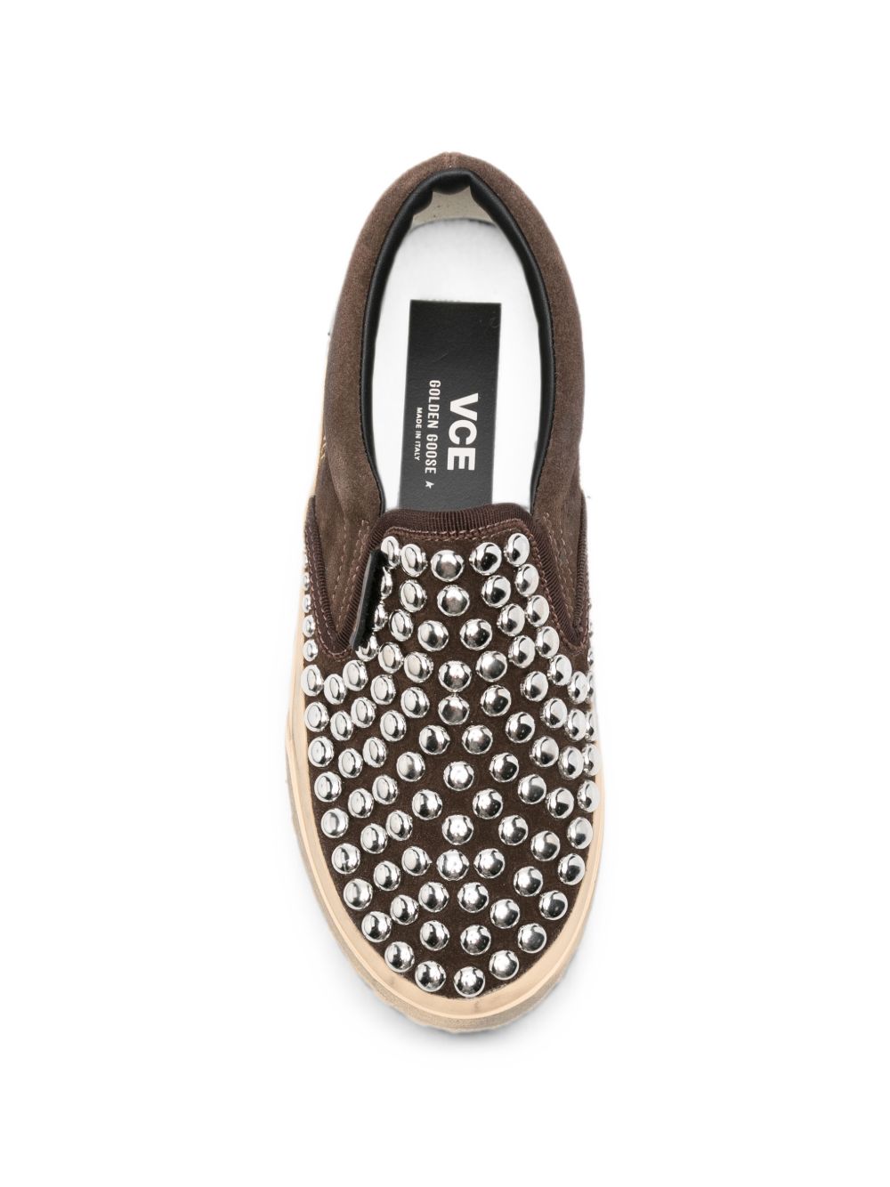 Golden Goose Women Vce Leather Slip On