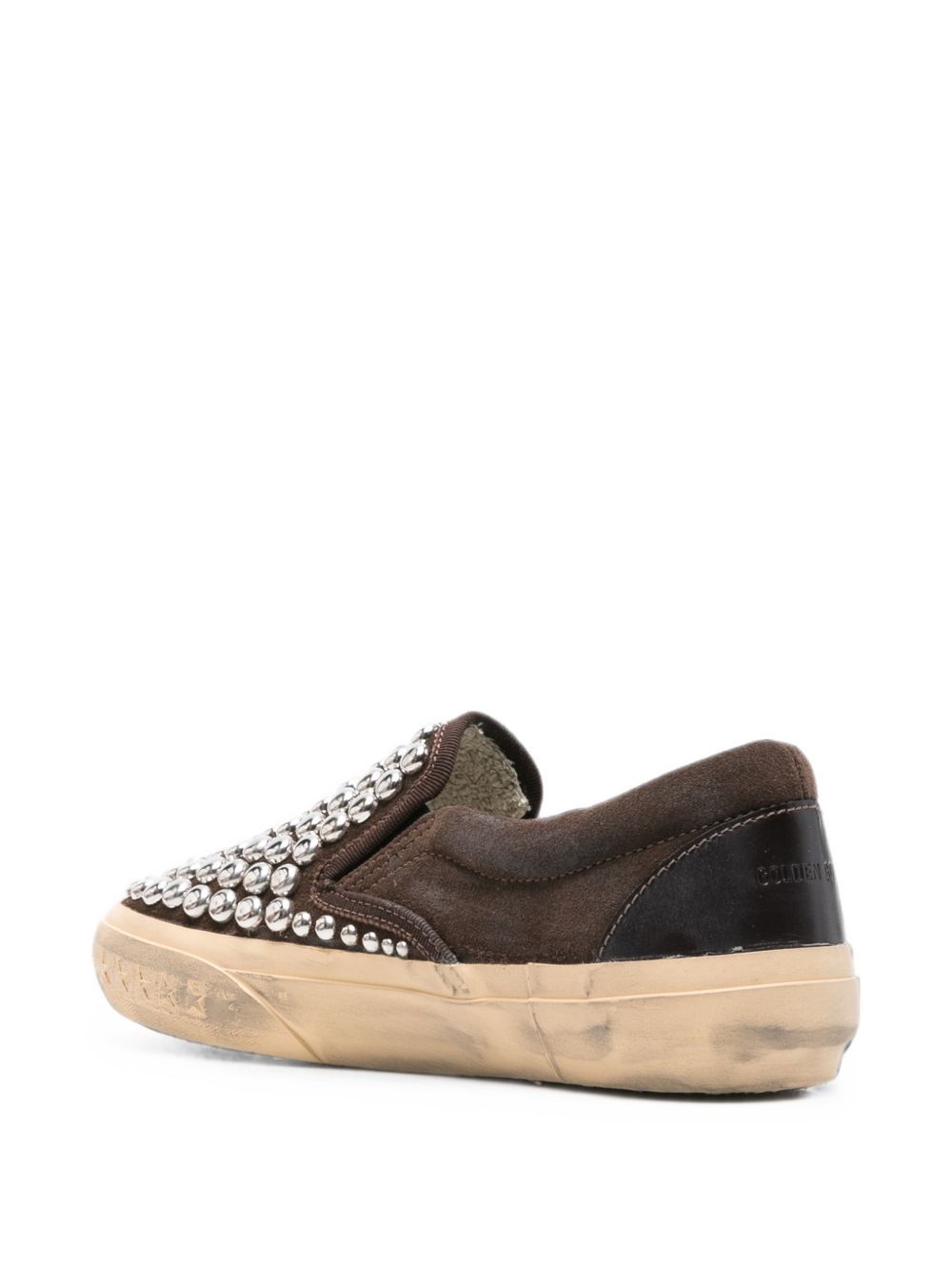 Golden Goose Women Vce Leather Slip On