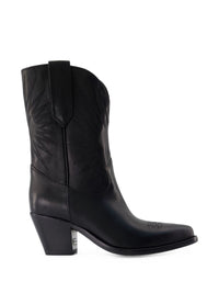 Golden Goose Women Wish Star Leather Boots