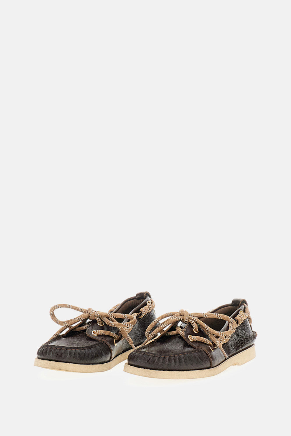 Golden Goose Golden Goose Women Boat Mocassin Wrinkled Leather