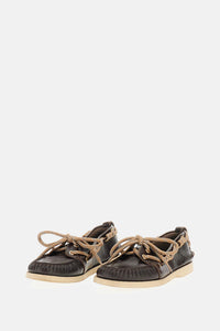 Golden Goose Golden Goose Women Boat Mocassin Wrinkled Leather
