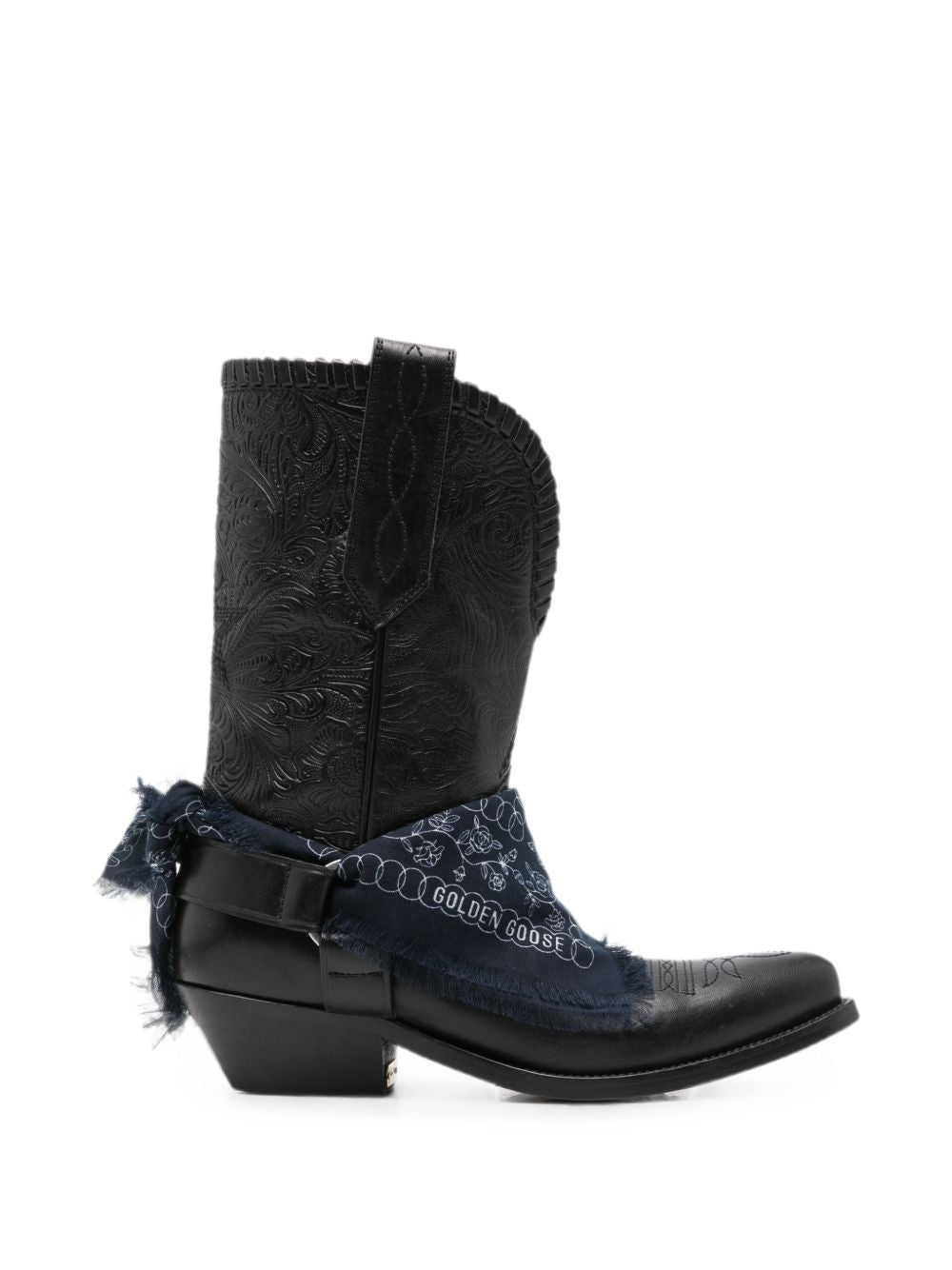 Golden Goose Women Wish Star Leather Boots
