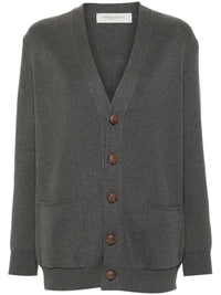 Golden Goose Women Cotton V-Necked Cardigan