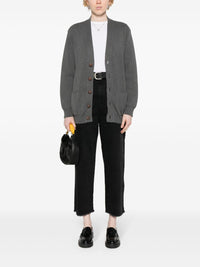 Golden Goose Women Cotton V-Necked Cardigan
