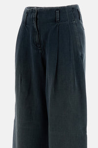 Golden Goose Golden Goose Women Wide Leg Journey Denim Pants