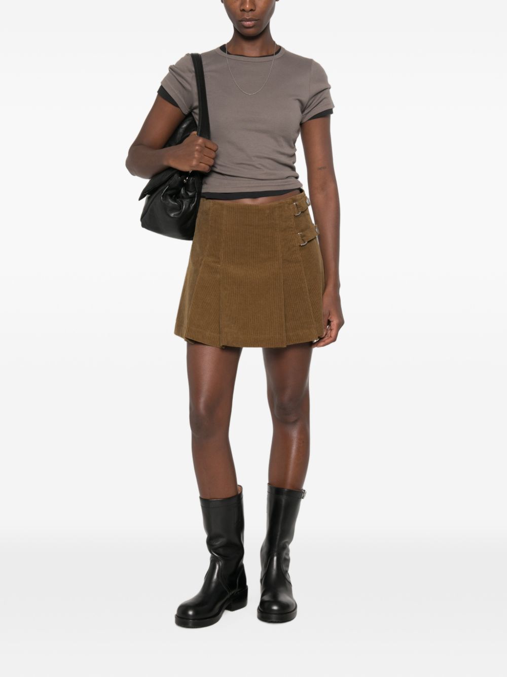 Golden Goose Women Cotton Mini Skirt
