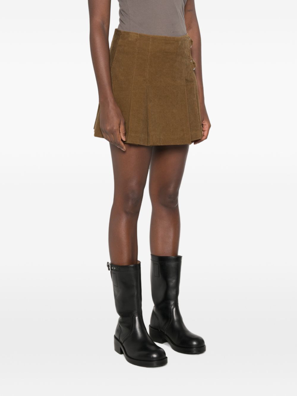 Golden Goose Women Cotton Mini Skirt