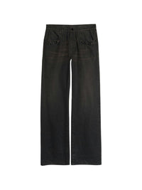 Gucci Men Flared Denim Jeasn