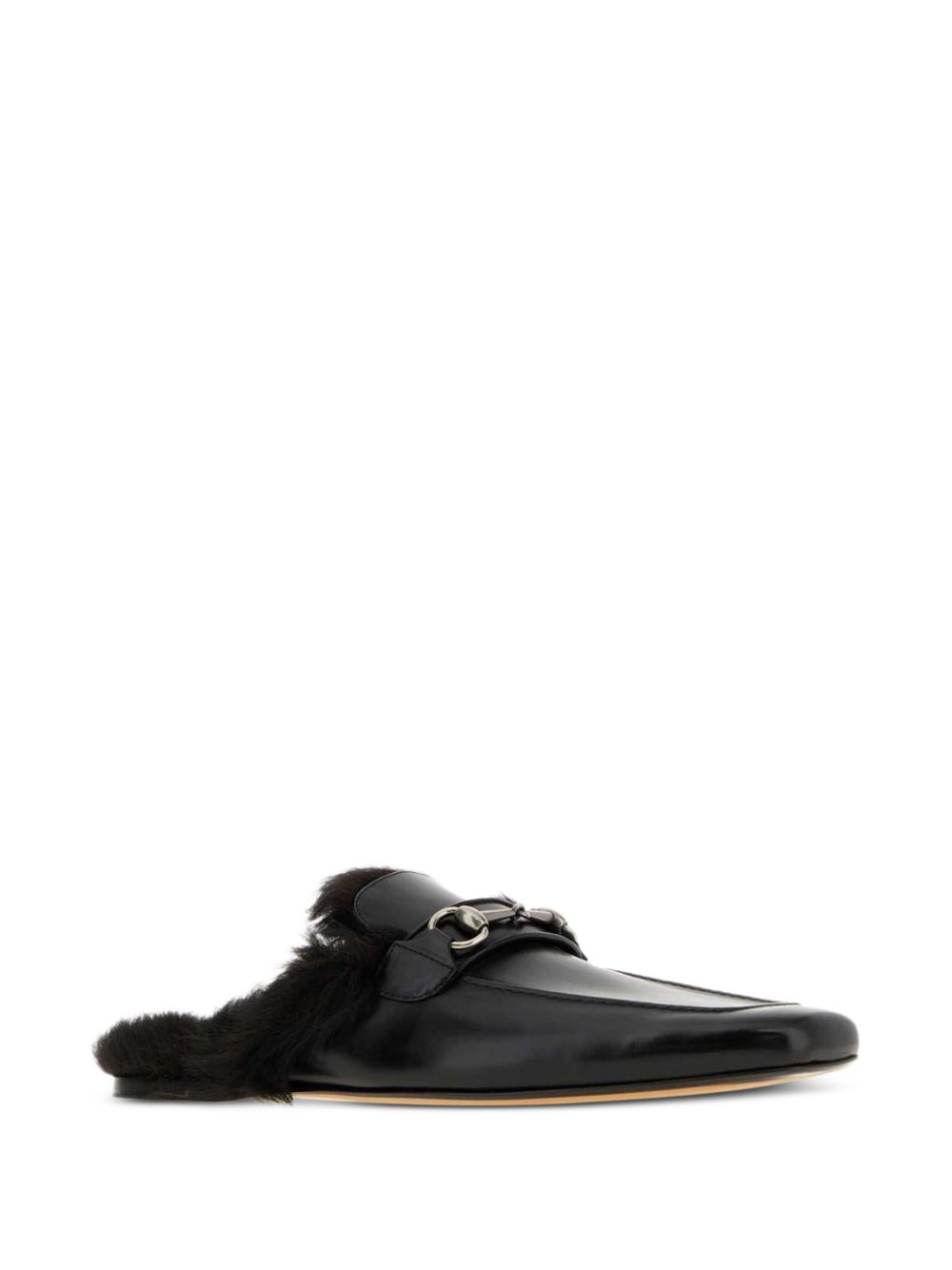 Gucci Men Leahter Slippers