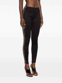 GUCCI Gucci Women Web Detail Jersey Leggings