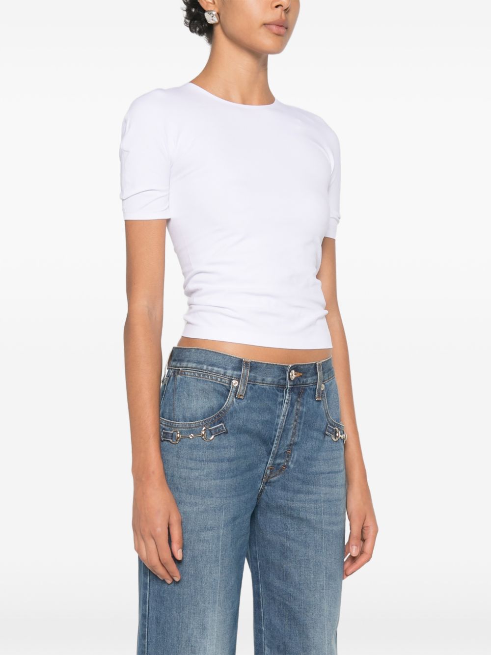 GUCCI Gucci Women Nylon Jersey T-Shirt