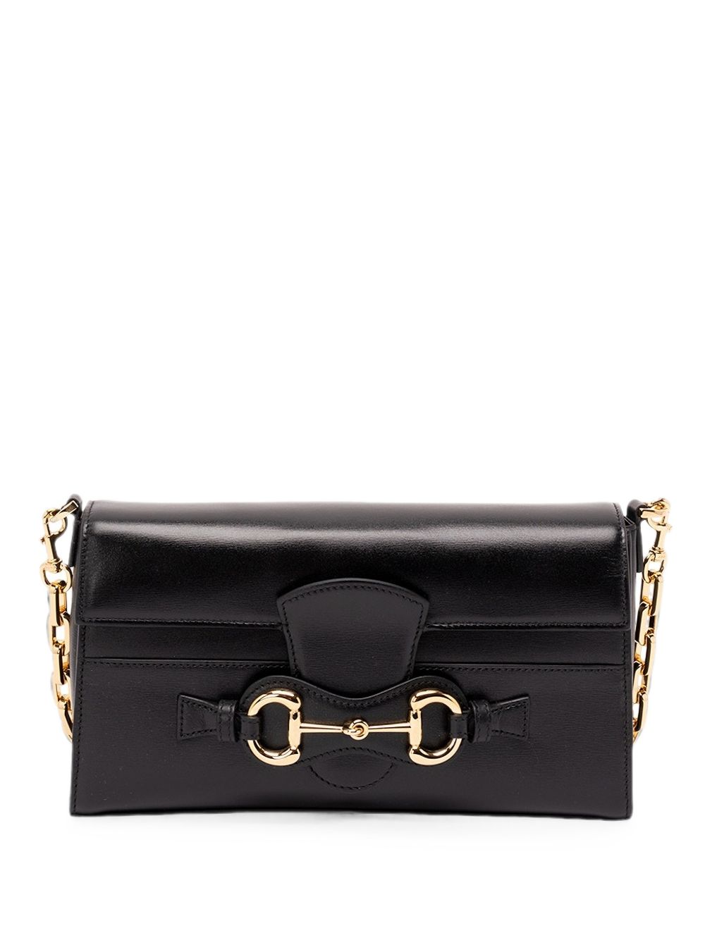 GUCCI Gucci Women Horsebit Ristretto Medium Leather Shoulder Bag