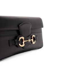GUCCI Gucci Women Horsebit Ristretto Medium Leather Shoulder Bag