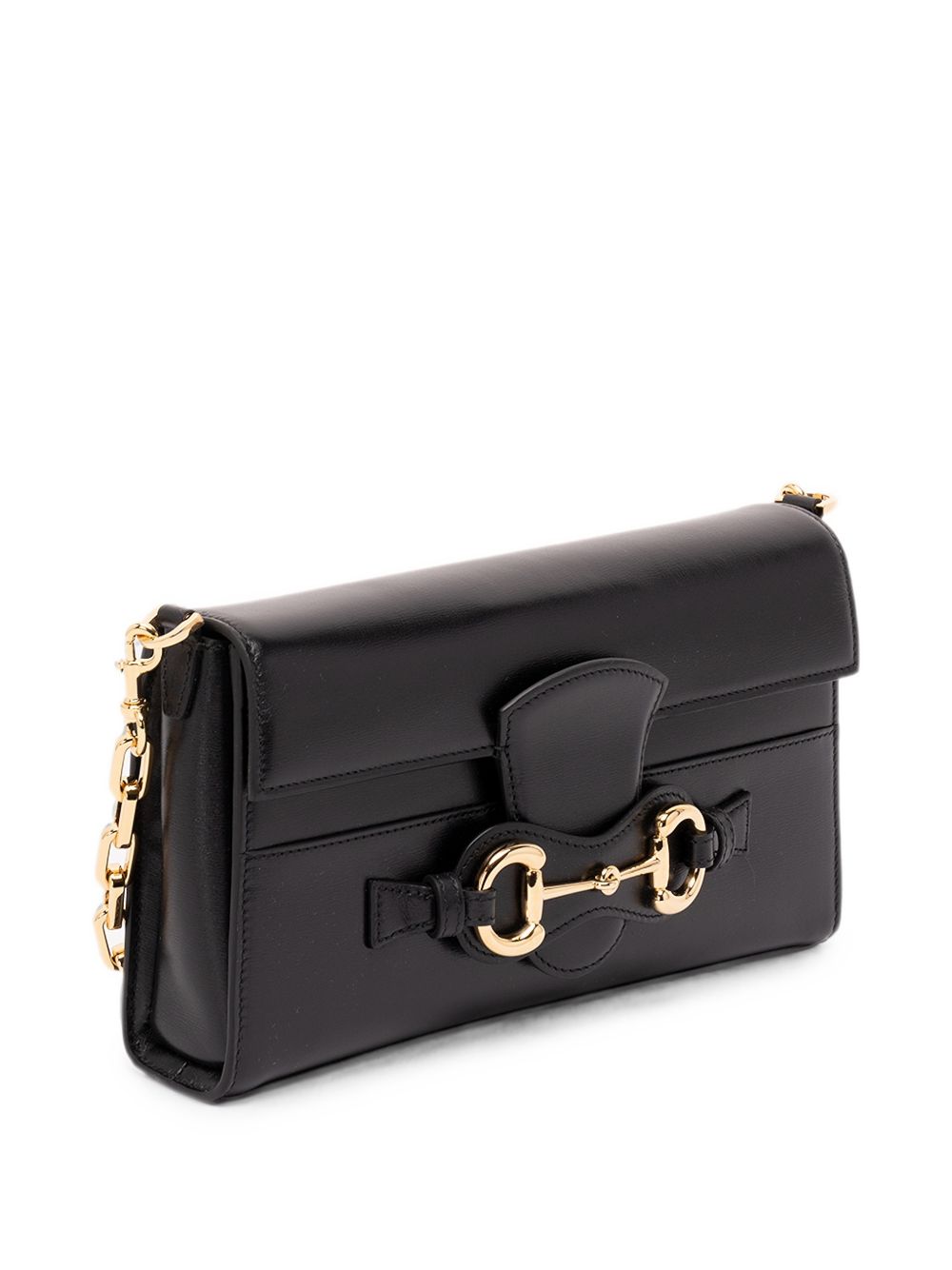 GUCCI Gucci Women Horsebit Ristretto Medium Leather Shoulder Bag