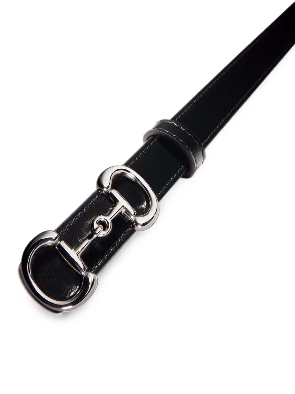 Gucci Women Horsebit 1955 Leather Belt