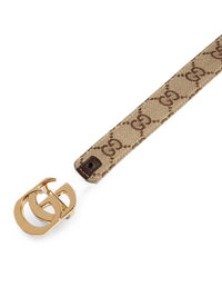 Gucci Women Gg Marmont Reversible Belt