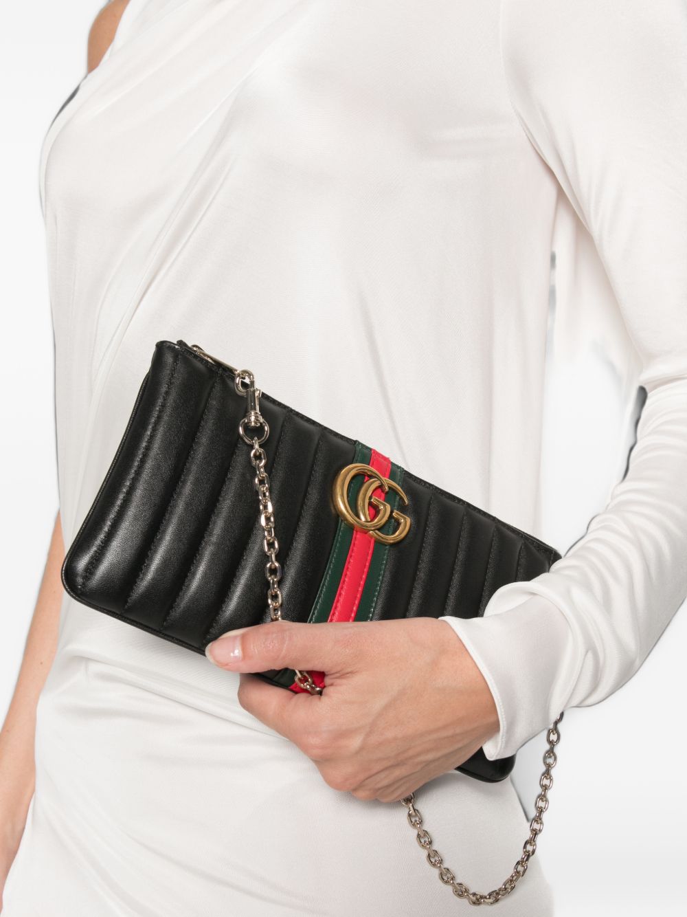 GUCCI Gucci Women Gg Marmont Leather Pouch