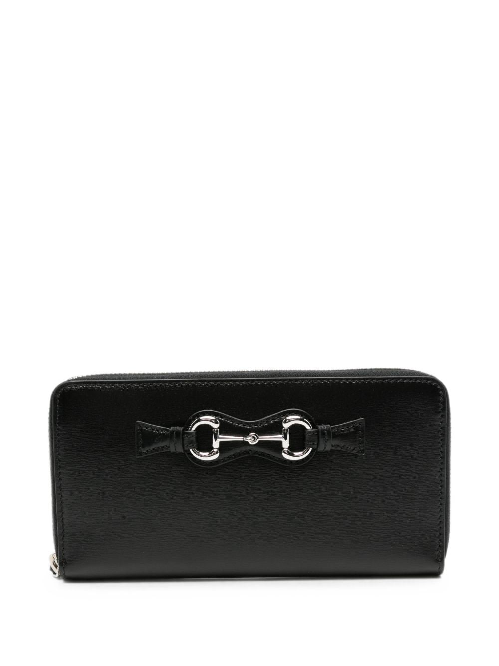 Gucci Women Horsebit Zip Around Wallet