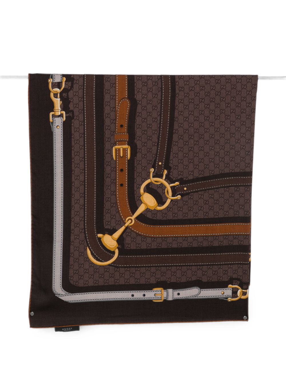 Gucci Women Printed Silk Foulard