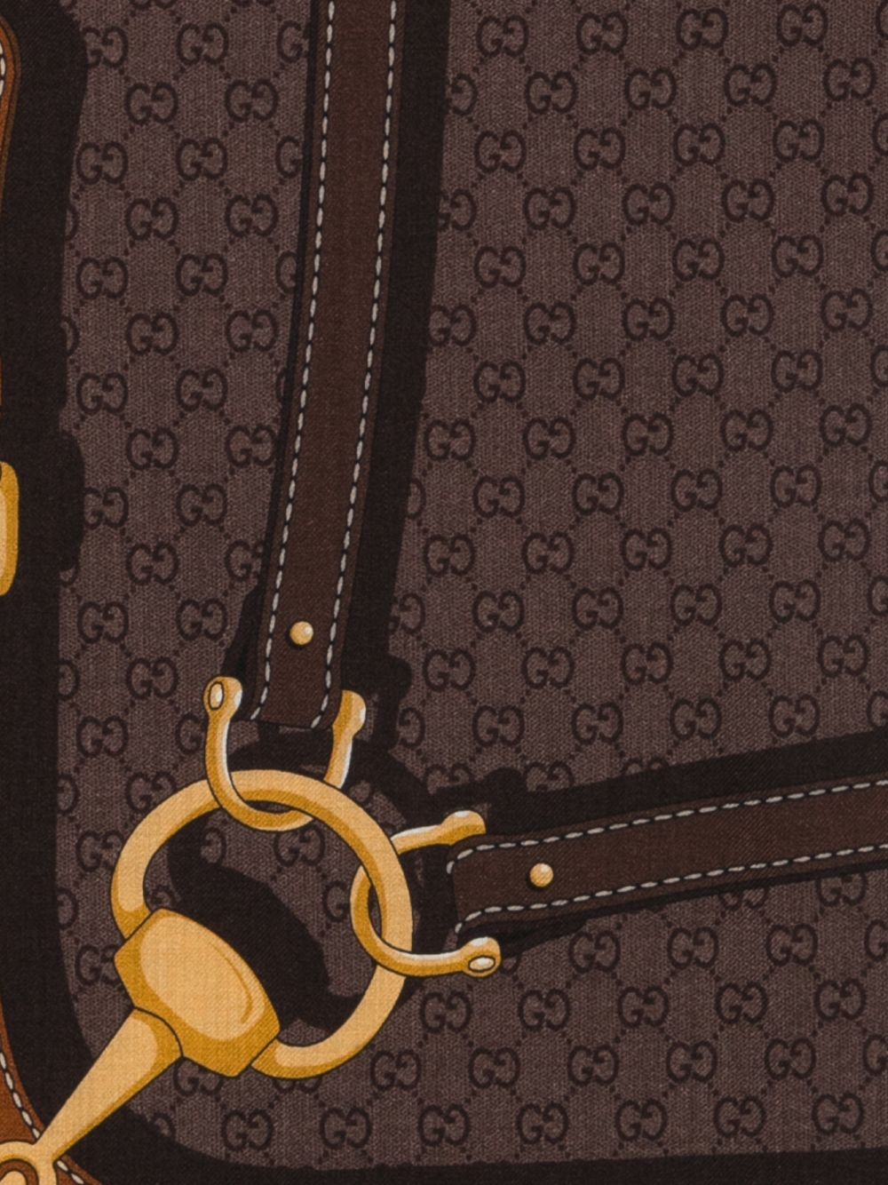 Gucci Women Printed Silk Foulard