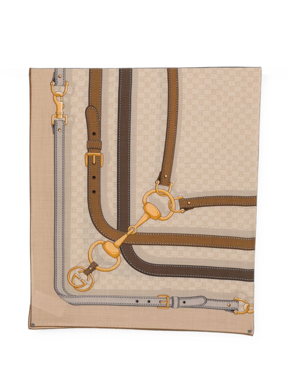 Gucci Women Printed Silk Foulard