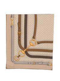 Gucci Women Printed Silk Foulard