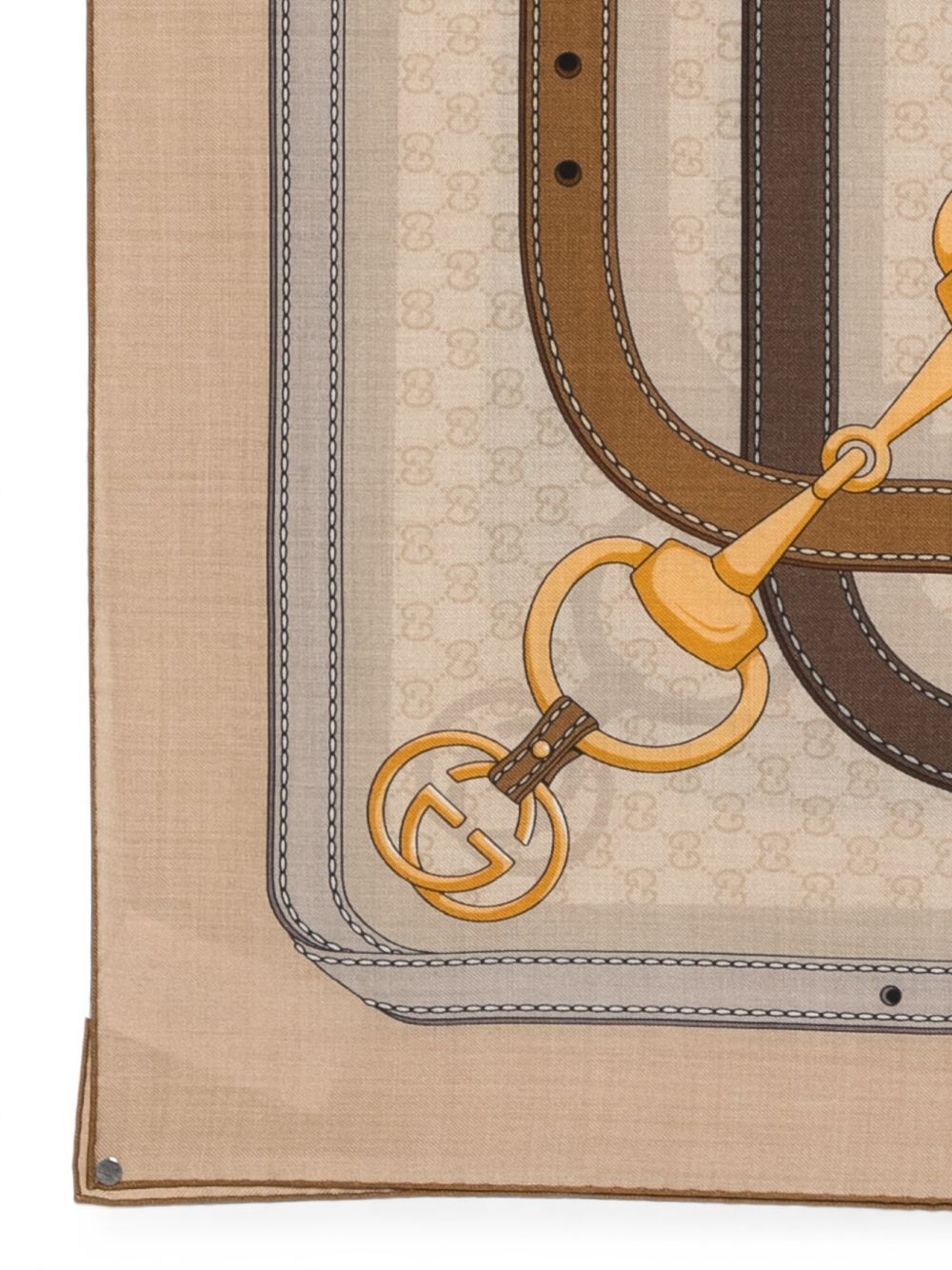Gucci Women Printed Silk Foulard