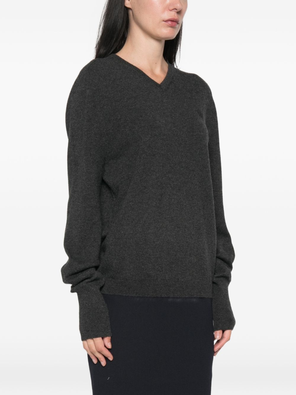Gucci Women Cashmere V-Necked Sweater