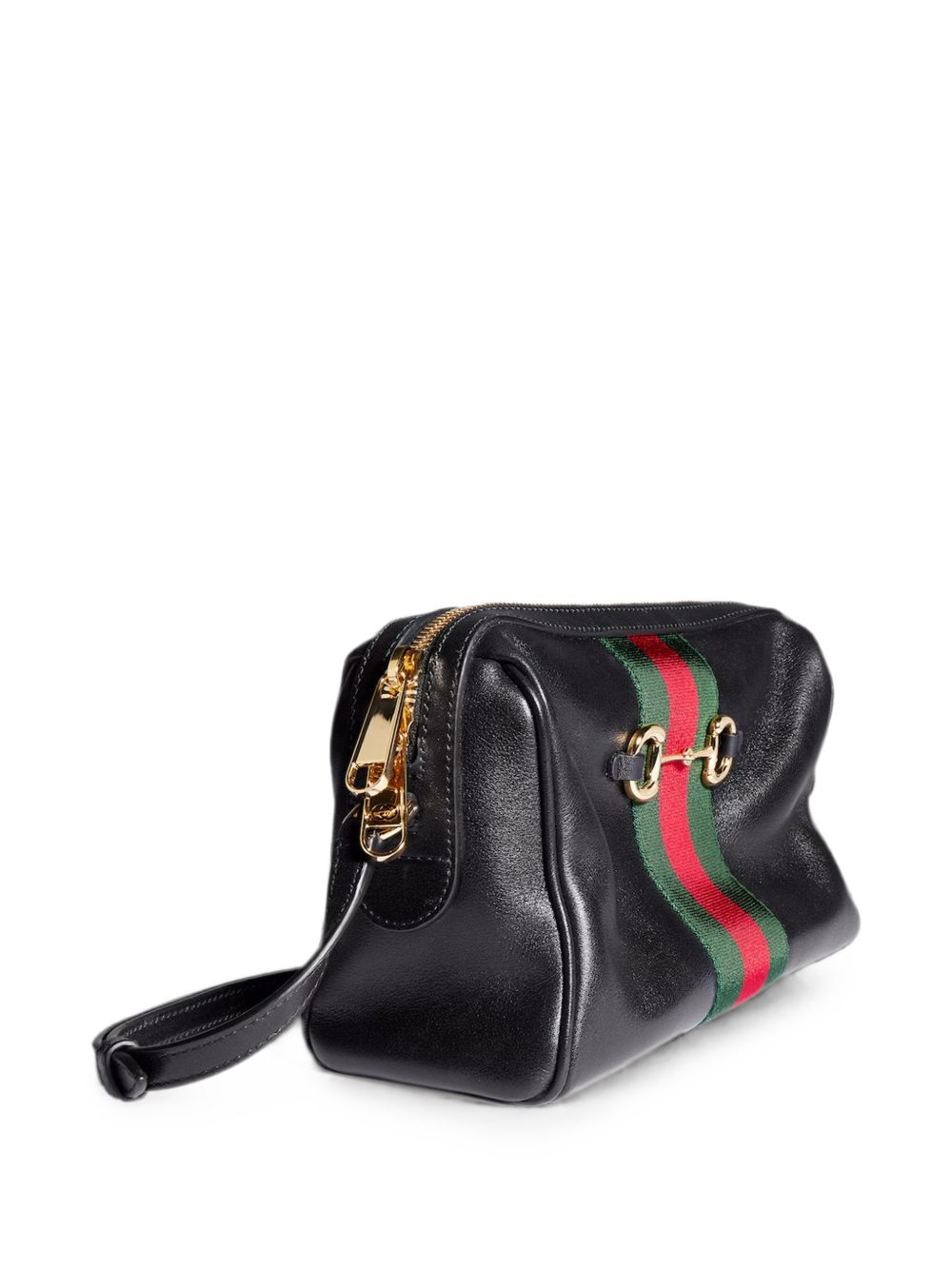 Gucci Women Horsebit Web Crossbody Bag