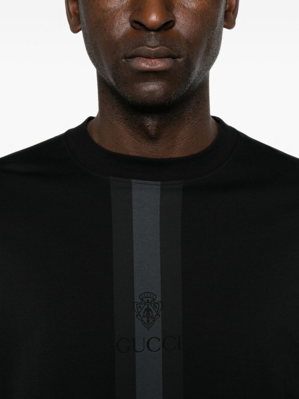 Gucci Men Logo Cotton T-Shirt
