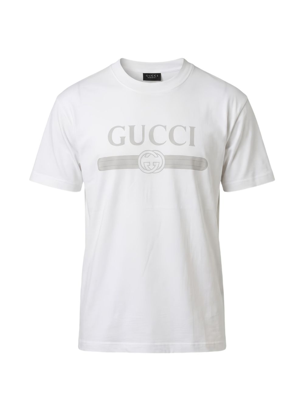 Gucci Men Logo Cotton T-Shirt