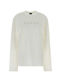 GUCCI Gucci Women Logo Cotton T-Shirt