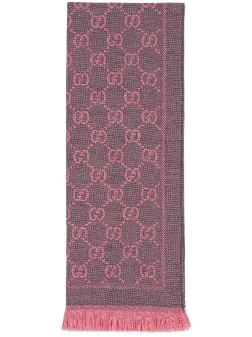 GUCCI Gucci Women Gg Wool Scarf