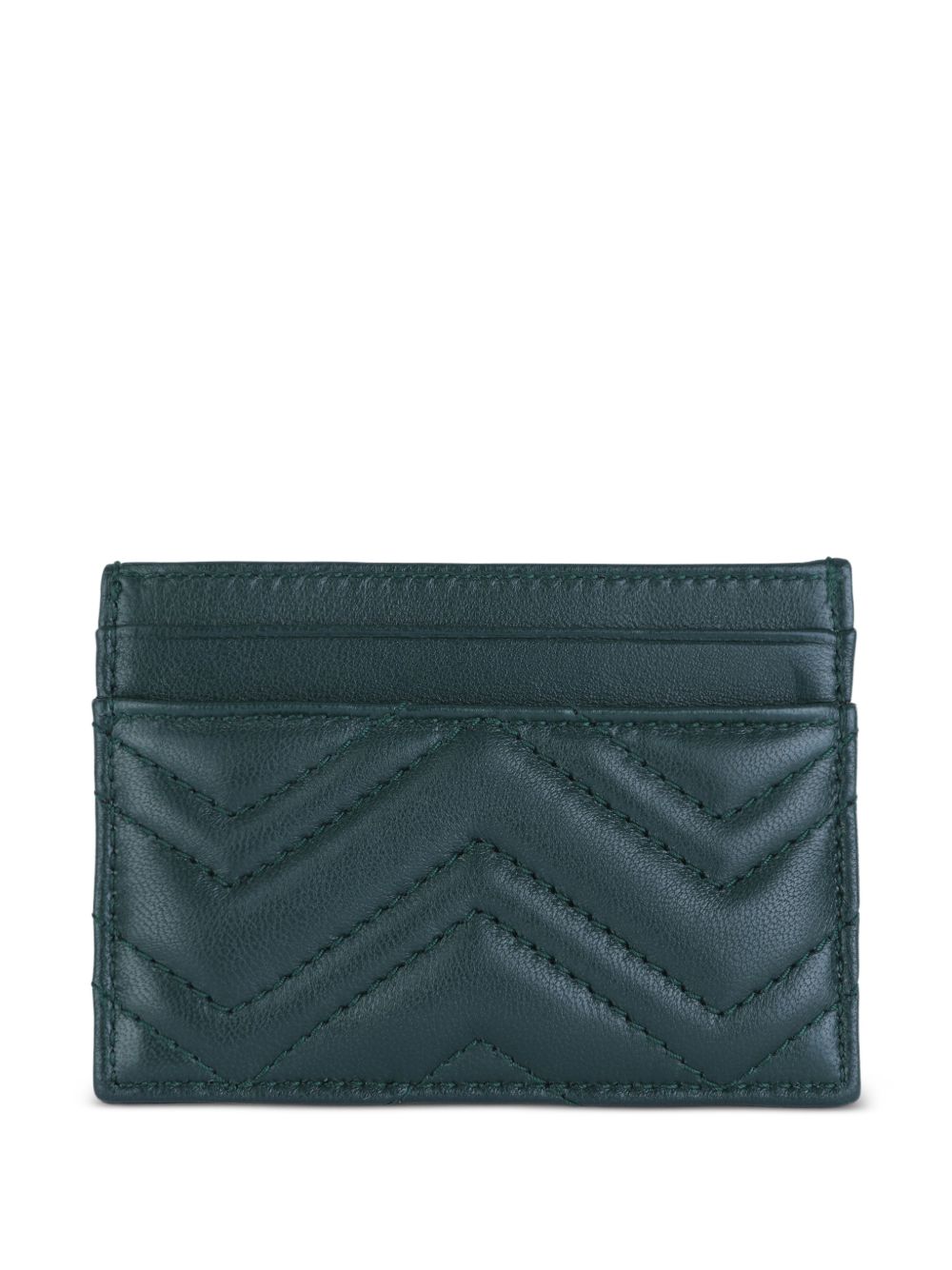 Gucci Women Gg Marmont Leather Card Case