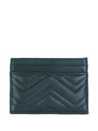 Gucci Women Gg Marmont Leather Card Case