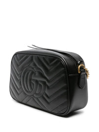 Gucci Women Gg Marmont Small Leather Crossbody Bag