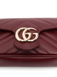 Gucci Women Gg Marmont Leather Mini Bag