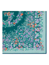Gucci Women Printed Silk Foulard