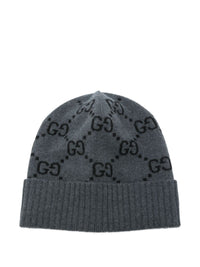 Gucci Men Gg Cashmere Beanie