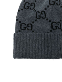 Gucci Men Gg Cashmere Beanie