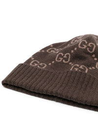 GUCCI Gucci Men Gg Cashmere Beanie