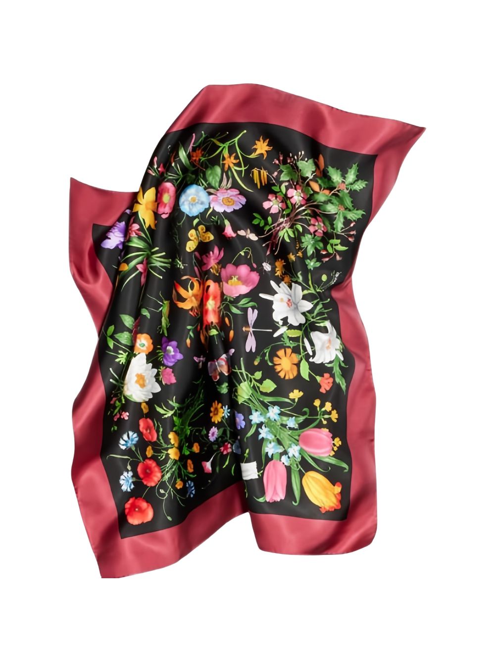 Gucci Women Printed Silk Foulard