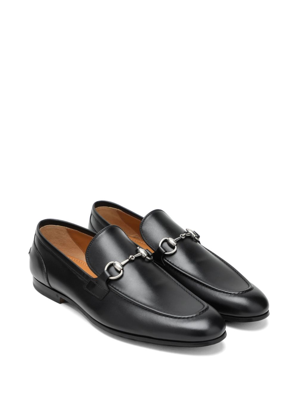 Gucci Men Jordaan Leather Loafers