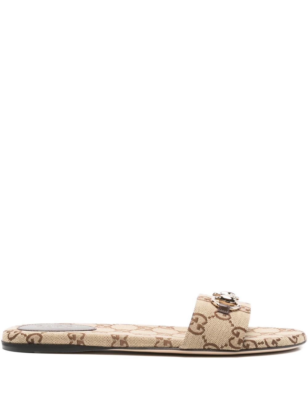 Gucci Women Horsebit Flat Sandals